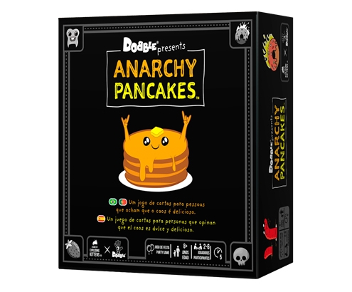 Asmodee Dobble Anarchy Pancakes 15 min Juego De Cartas Lógico