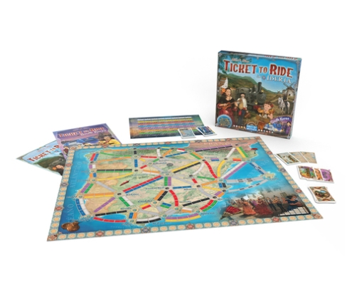 Asmodee DW720138 juego de tablero ¡Aventureros al Tren! Iberia y Corea del Sur Juego de mesa Estrategia