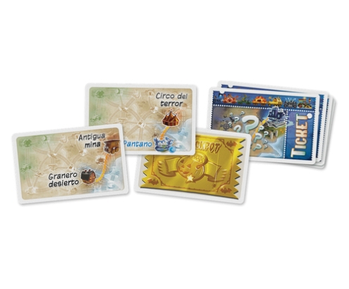 Asmodee DW720835 juego de tablero ¡Aventureros al Tren! El tren fantasma Juego de mesa Estrategia