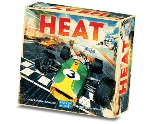 Asmodee DW9131 juego de tablero Heat Juego de mesa Carrera