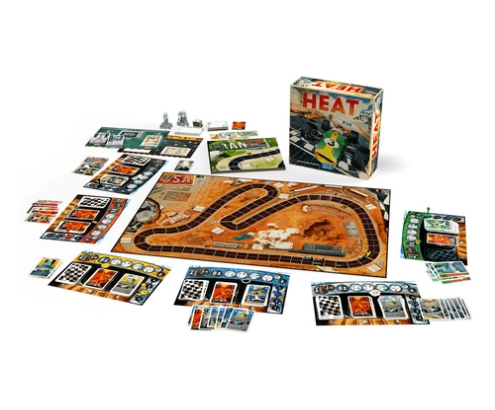 Asmodee DW9131 juego de tablero Heat Juego de mesa Carrera