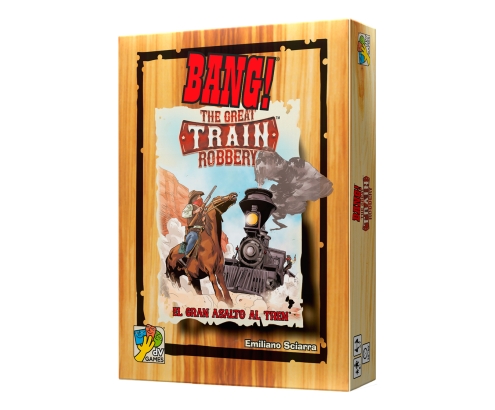 Asmodee EEDVBA09 juego de tablero Bang! El gran asalto al tren 40 min Juego De Cartas Interpretación de roles