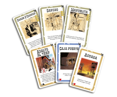 Asmodee EEDVBA09 juego de tablero Bang! El gran asalto al tren 40 min Juego De Cartas Interpretación de roles