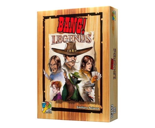 Asmodee EEDVBA11 juego de tablero Bang! Legends 40 min Juego De Cartas Interpretación de roles