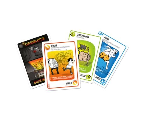 Asmodee Exploding Kittens EKIEK01ES juego de tablero 15 min Juego De Cartas Partido