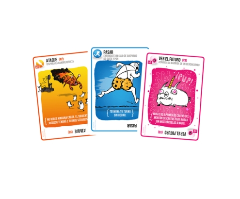 Asmodee Exploding Kittens EKIEK09ES juego de tablero Exploding Kittens Edición 2 Jugadores 10 min Juego De Cartas Partido