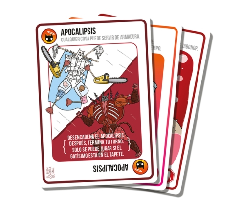 Asmodee Exploding Kittens EKIEK12ES juego de tablero Exploding Kittens El bien contra el mal 15 min Juego De Cartas Partido