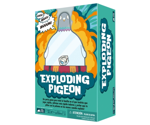 Asmodee Exploding Kittens EKIEP01ES juego de tablero Exploding Pigeon 10 min Juego De Cartas Partido