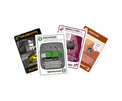 Asmodee Exploding Kittens EKIRFD01ES juego de tablero 15 min Juego De Cartas Partido