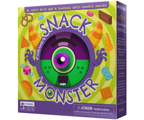 Asmodee Exploding Kittens EKISNMO01ES juego de tablero Snack Monster 15 min Juego De Cartas Partido