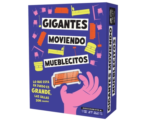 Asmodee Exploding Kittens EKITF01ES juego de tablero Gigantes moviendo mueblecitos 10 min Juego De Cartas Partido