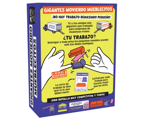 Asmodee Exploding Kittens EKITF01ES juego de tablero Gigantes moviendo mueblecitos 10 min Juego De Cartas Partido