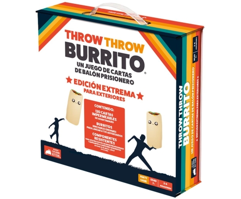 Asmodee Exploding Kittens EKITTB02ES juego de tablero Throw Throw Burrito Juego De Cartas Partido
