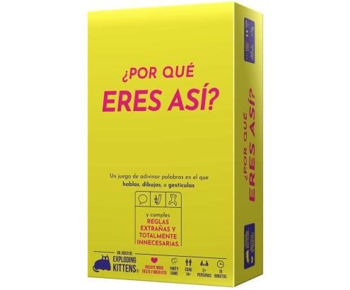 Asmodee Exploding Kittens EKIWYLT01ES juego de tablero ¿Por qué eres así? 15 min Juego De Cartas Partido