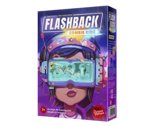 Asmodee Flashback Zombie Kidz 15 min Juego De Cartas Lógico