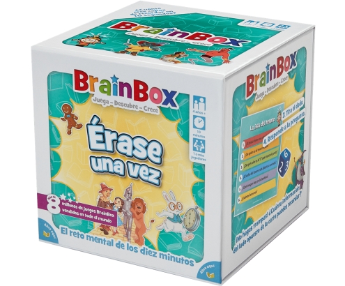 Asmodee G123427 juego de tablero BrainBox Érase una vez 10 min Juego De Cartas