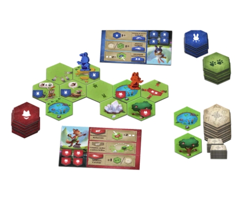 Asmodee GRGMIS01ES juego de tablero Misty Valley 30 min Juego De Cartas