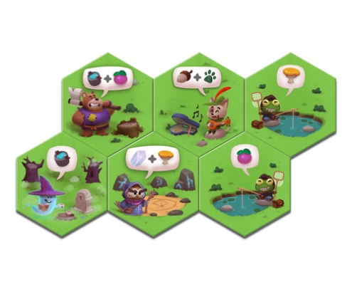 Asmodee GRGMIS01ES juego de tablero Misty Valley 30 min Juego De Cartas