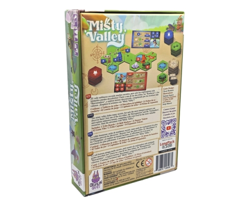 Asmodee GRGMIS01ES juego de tablero Misty Valley 30 min Juego De Cartas