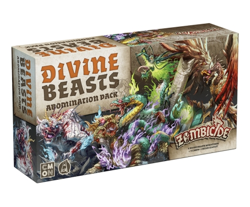 Asmodee GUF045ML juego de tablero Zombicide: Divine Beasts 60 min Juego De Cartas