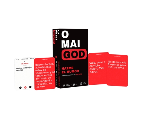 Asmodee Omaigod Juego de cartas de fiesta
