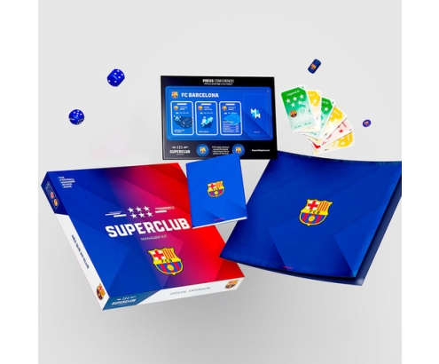 Asmodee SCBARMK22 juego de tablero Superclub FC Barcelona Expansión de juego de mesa Estrategia