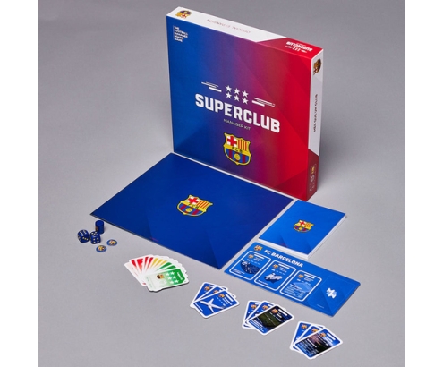 Asmodee SCBARMK22 juego de tablero Superclub FC Barcelona Expansión de juego de mesa Estrategia