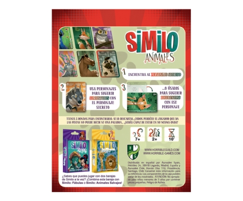 Asmodee Similo Animales