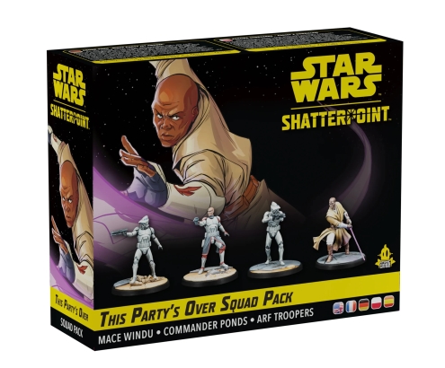 Asmodee Star Wars: Shatterpoint - This Party's Over: Mace Windu Squad Pack Figura