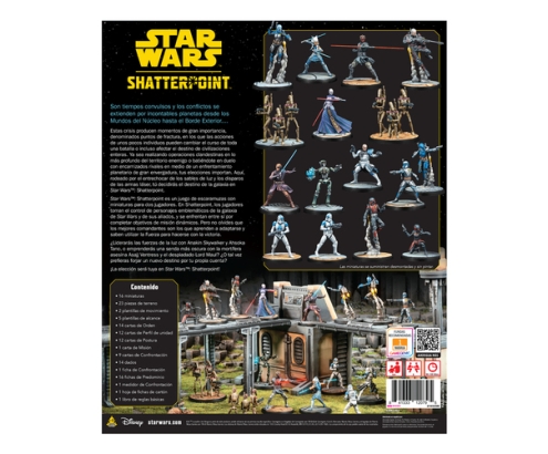 Asmodee SWP01ES juego de tablero Star Wars: Shatterpoint 90 min