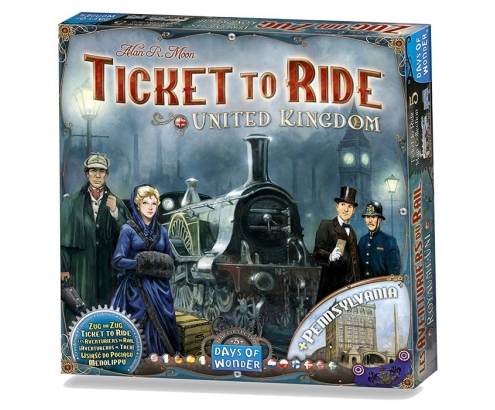 Asmodee Ticket to Ride Map Collection #5 United Kingdom