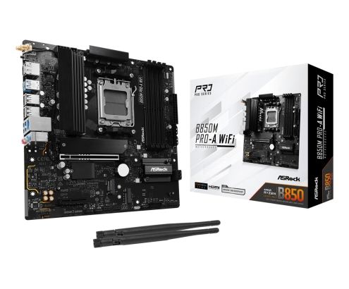 Asrock B850M Pro-A WiFi AMD B850 Zócalo AM5 micro ATX
