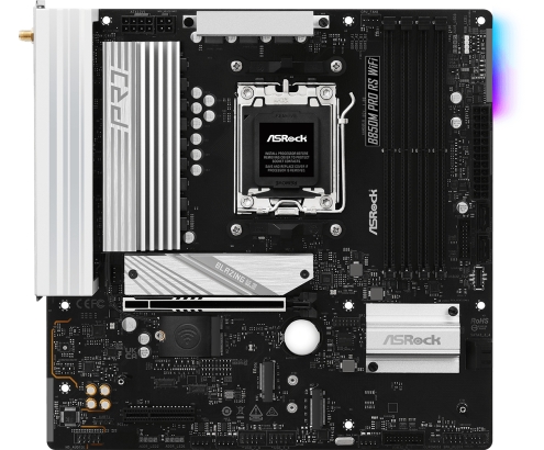 Asrock B850M Pro RS WiFi AMD B850 Zócalo AM5 micro ATX
