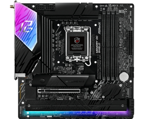 Asrock B860M Lightning WiFi Intel B860 LGA 1851 (Socket V1) micro ATX