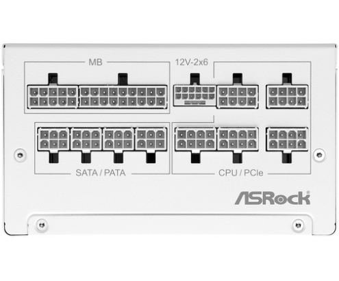 Asrock SL-1000GW Steel Legend unidad de fuente de alimentación 1000 W 20+4 pin ATX ATX Blanco