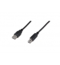 ASSMANN Electronic AK-300102-010-S Cable usb 2.0 tipo-a macho a usb tipo-b macho 1m negro 