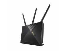 ASUS 4G-AX56 router inalámbrico Gigabit Ethernet Doble banda (2,4 GHz...