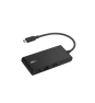 ASUS Dual 4K USB-C Dock DC201 Alámbrico USB 3.2 Gen 2 (3.1 Gen 2) Type-C Negro