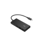 ASUS Dual 4K USB-C Dock DC201 Alámbrico USB 3.2 Gen 2 (3.1 Gen 2) Type-C Negro