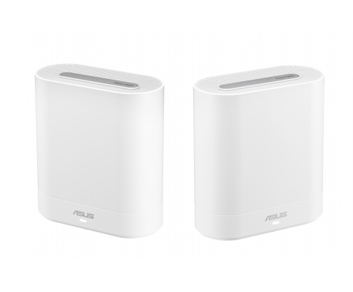 ASUS EBM68(2PK) â€“ Expert Wifi Tribanda (2,4 GHz/5 GHz/5 GHz) Wi-Fi 6 (802.11ax) Blanco 3 Interno