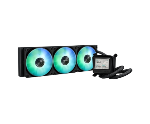 ASUS MAX GAMING LC 360 ARGB LCD Procesador Sistema de refrigeración líquida todo en uno 12 cm Negro