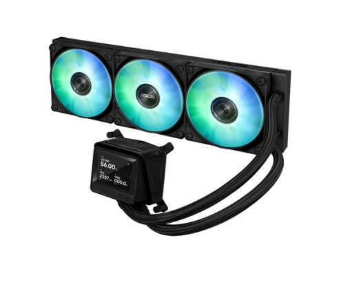 ASUS MAX GAMING LC 360 ARGB LCD Procesador Sistema de refrigeración líquida todo en uno 12 cm Negro