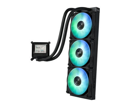 ASUS MAX GAMING LC 360 ARGB LCD Procesador Sistema de refrigeración líquida todo en uno 12 cm Negro