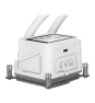 ASUS MAX Gaming LC 360 ARGB LCD White Edition Procesador Sistema de refrigeración líquida todo en uno 12 cm Blanco