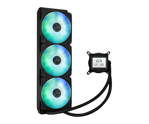 ASUS Prime LC 360 ARGB LCD Procesador Sistema de refrigeración líquida todo en uno 12 cm Negro