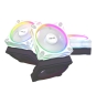 ASUS Prime MR120 Fan ARGB White 3in1 Carcasa del ordenador Ventilador 12 cm Blanco