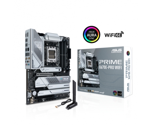 ASUS PRIME X670E-PRO WIFI AMD X670 Zócalo AM5 ATX