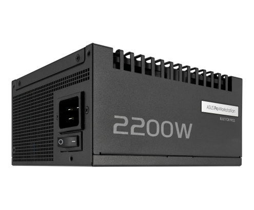 ASUS Pro WS 2200W Platinum unidad de fuente de alimentación 20+4 pin ATX ATX Negro