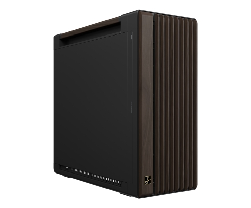 ASUS ProArt PA602 Wood Edition Modern Black - Metal Panel Midi Tower Negro, Madera