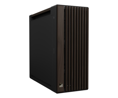 ASUS ProArt PA602 Wood Edition Modern Black - Metal Panel Midi Tower Negro, Madera